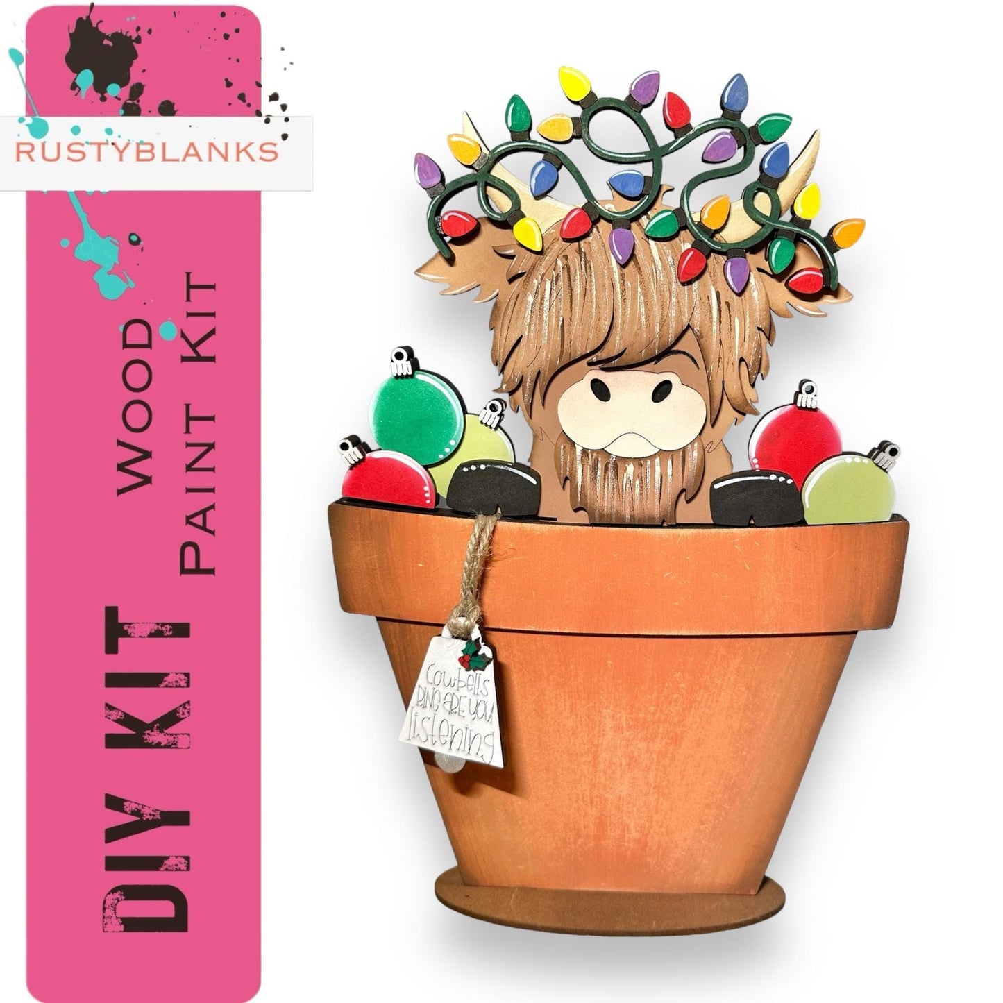 a plant pot with a monkey wearing a crown on top of it