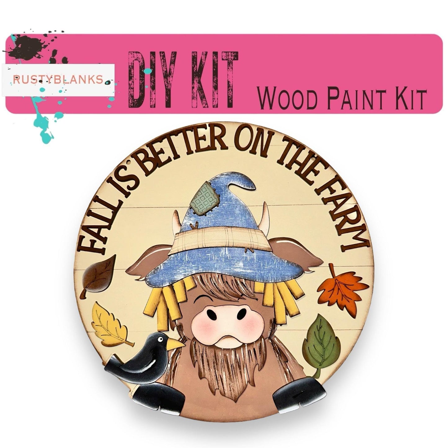 a wooden button with a picture of a bear wearing a hat