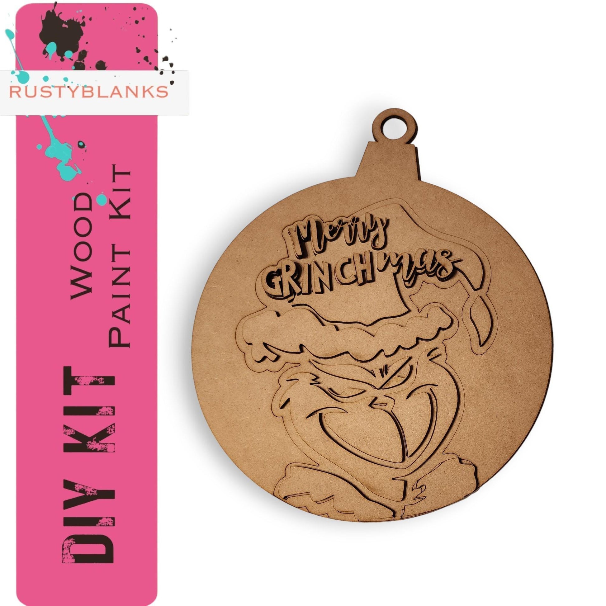 a wooden medal with a cartoon character on it