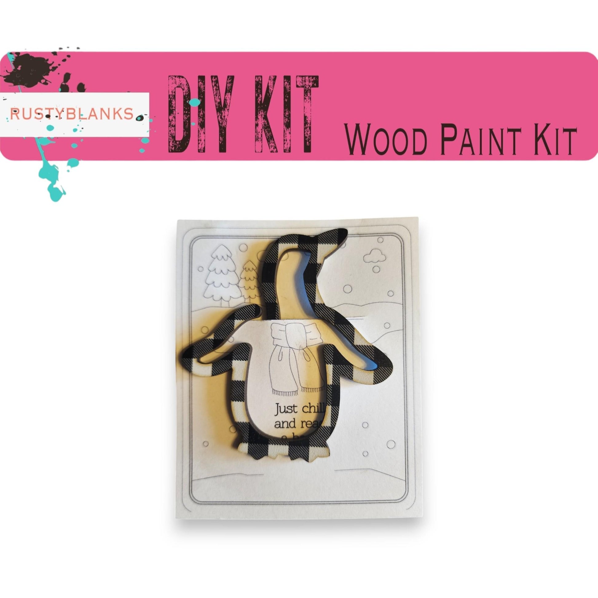 a picture of a pair of wood paint kits