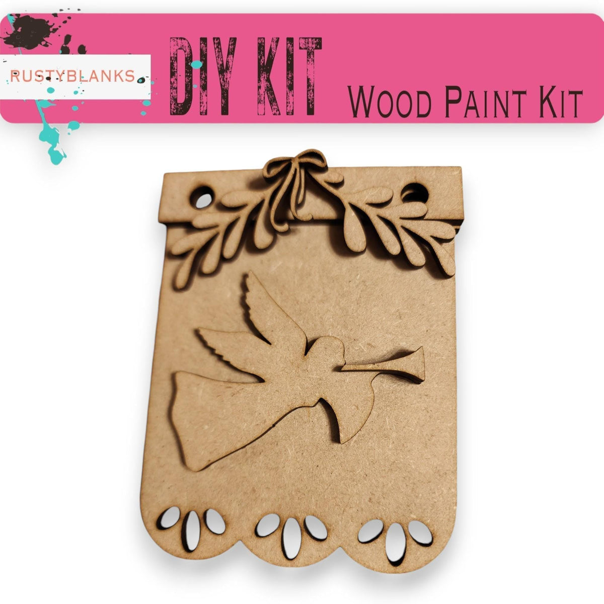 Interchangeable Christmas Nativity Mini Banner Set - DIY Wood Paint Kit -  Mini Banners for Picket Fence or Hello Sign RusticFarmhouseDecor