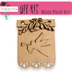 Interchangeable Christmas Nativity Mini Banner Set - DIY Wood Paint Kit -  Mini Banners for Picket Fence or Hello Sign RusticFarmhouseDecor