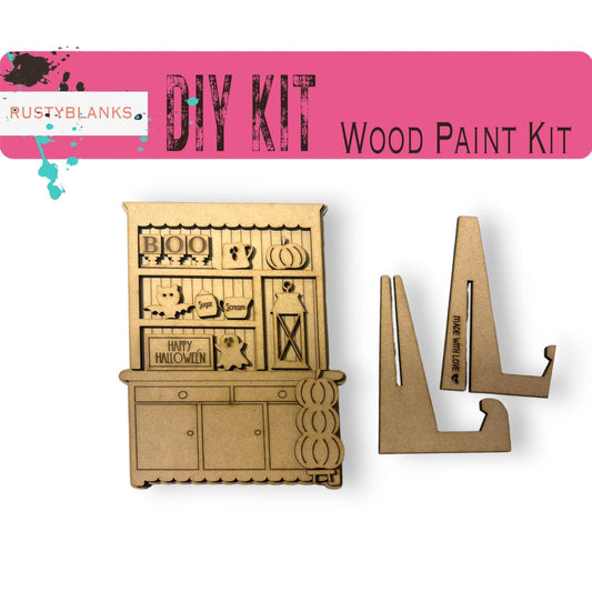 a picture of a wooden paint kit