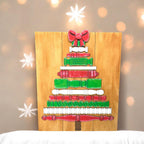 a picture of a christmas tree made out of candy canes