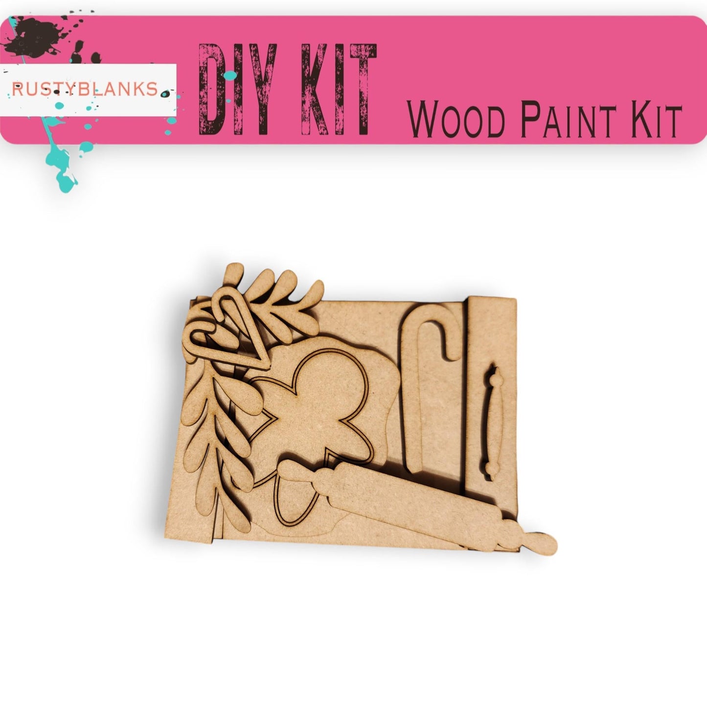 a picture of a wooden paint kit