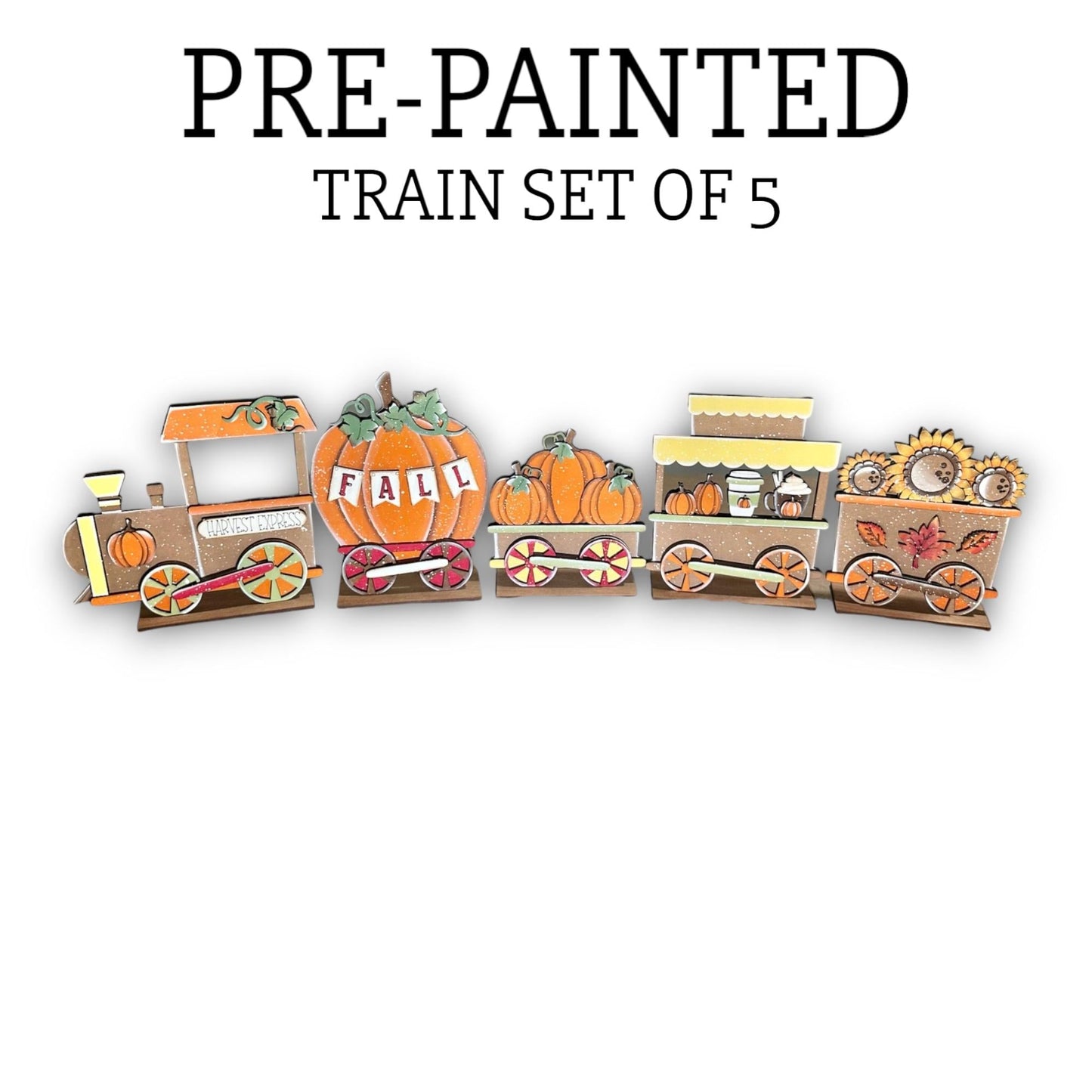 a picture of a train set of 5