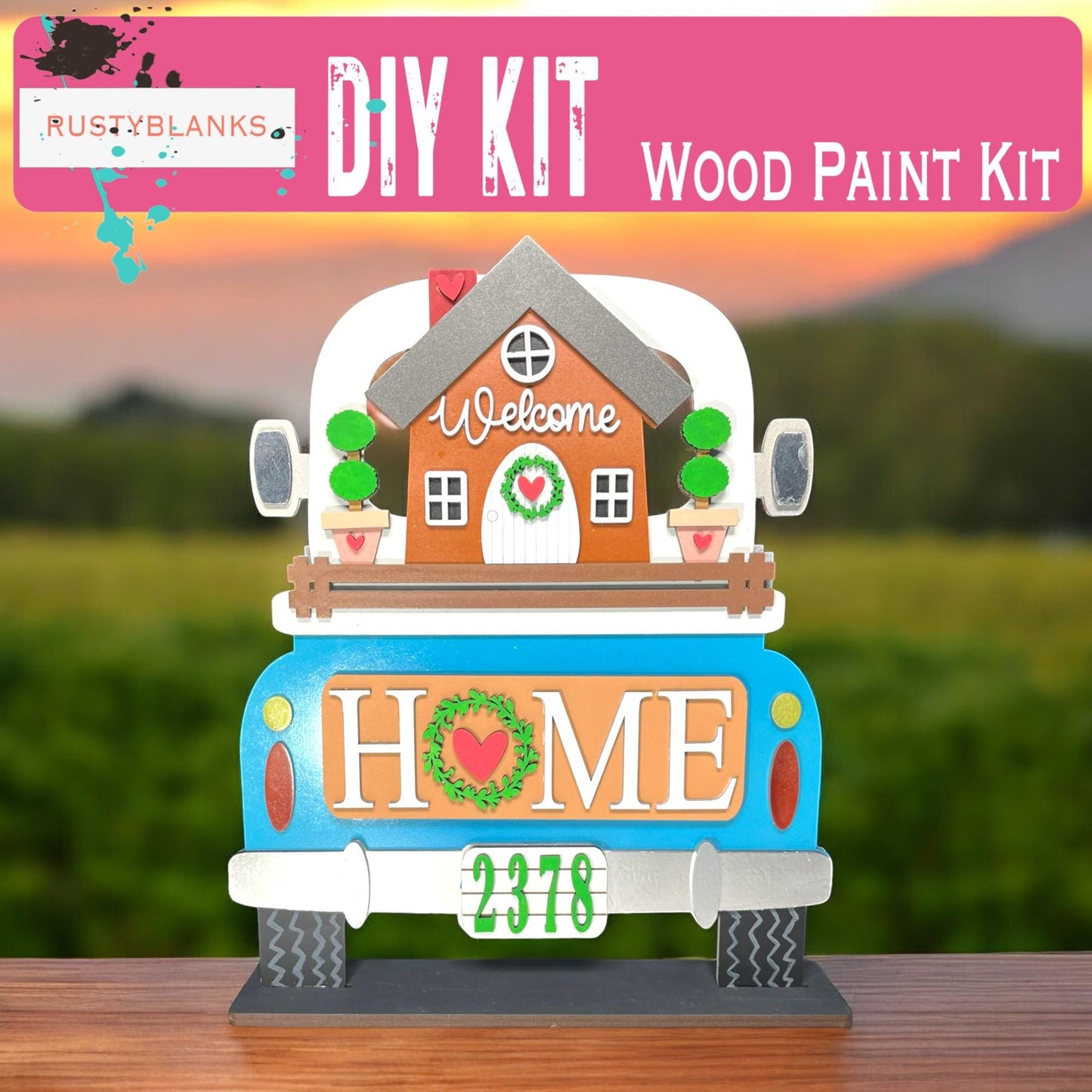 a diy kit for a home made from wood