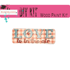 Interchangeable Farmhouse Love is in the Air Truck Insert, Seasonal Truck, DIY Truck Kit, Interchangeable Farmhouse Truck DIY Kit - RusticFarmhouseDecor
