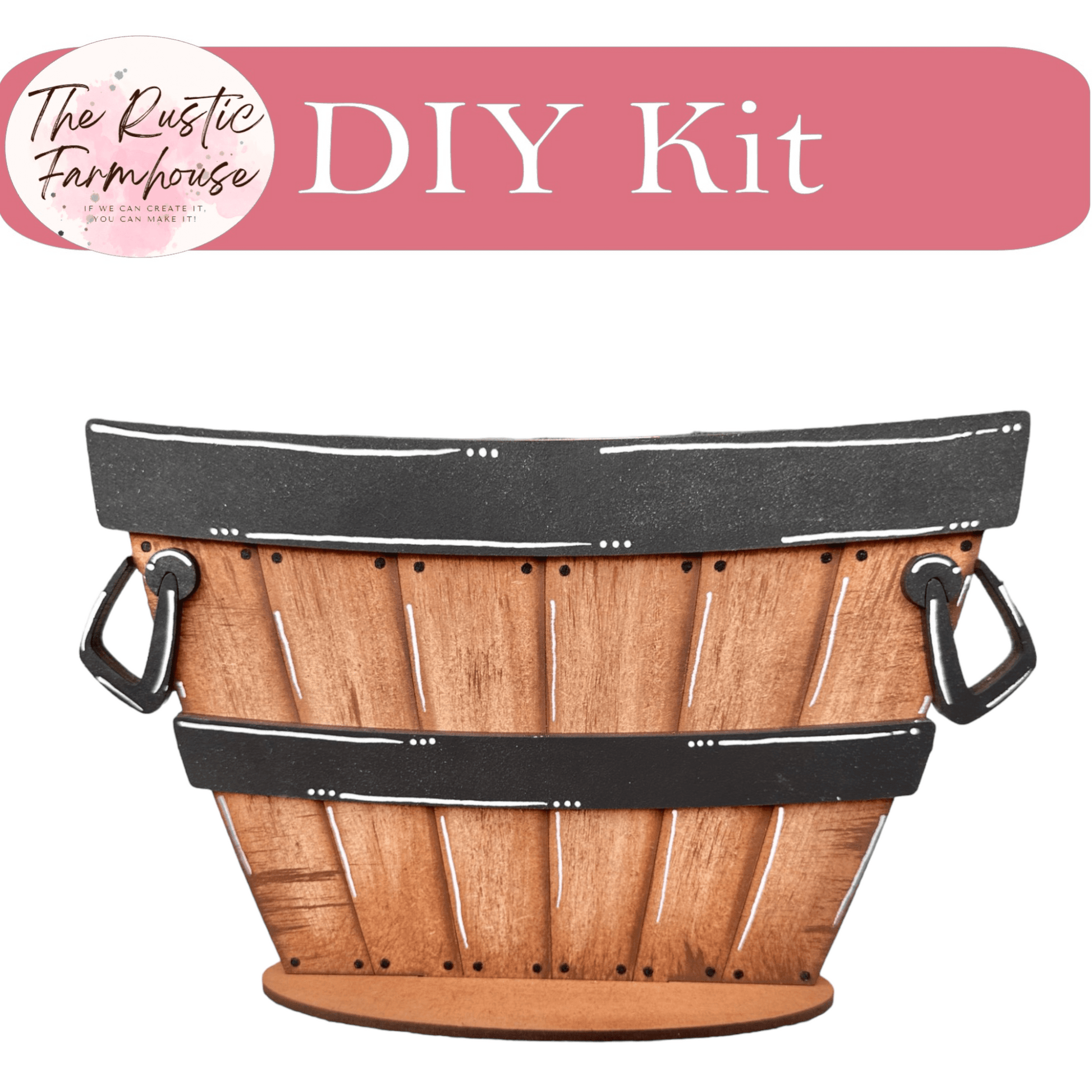 Interchangeable Flower Basket - RusticFarmhouseDecor