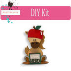 Interchangeable Horse with 11 Seasonal Hats, Insert and tile holder, Season DIY Decor - RusticFarmhouseDecor