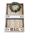 Premade Chicken Wire Interchangeable Seasonal Mail Holder - RusticFarmhouseDecor