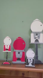 BASE - Gumball Machine Bases for Mini Interchangeable Snow Globes