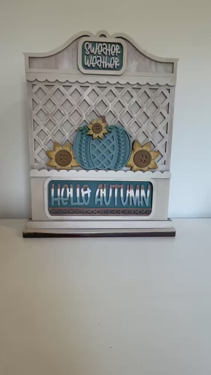 DIY Farmhouse Truck Insert Kit: Hello Autumn