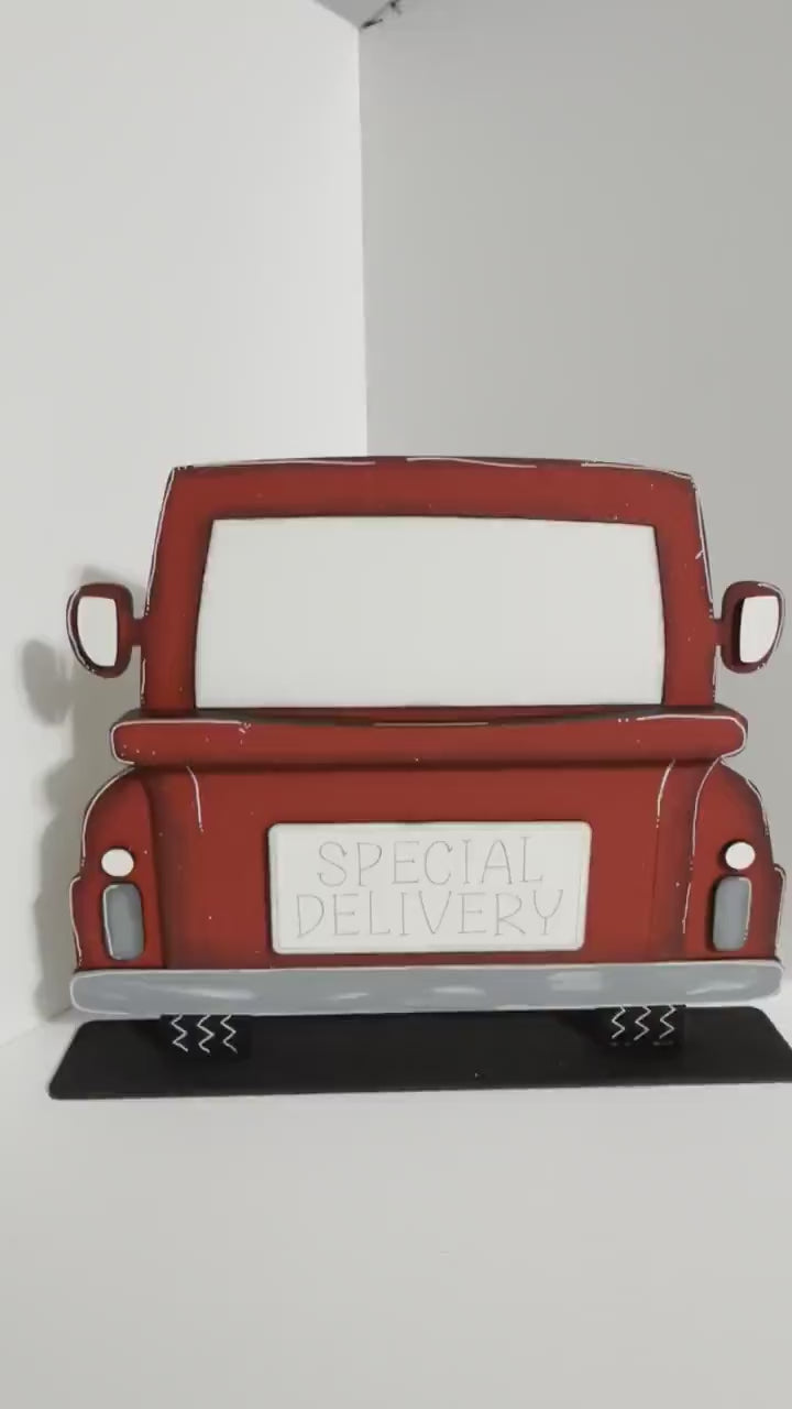 BASE - Interchangeable Farmhouse Truck for our Flower Basket Inserts