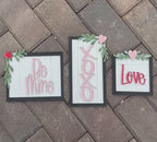Valentine's Day Framed Sign Kit, Spring Sitter Sitter, Sweatheart Gift