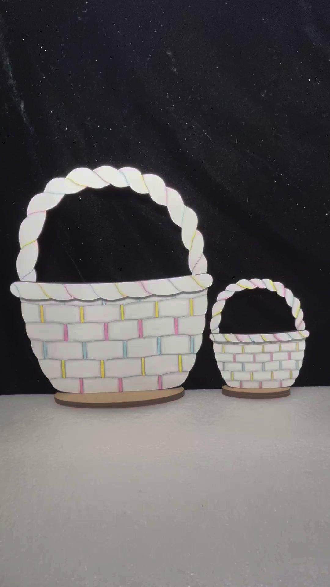 BASE - Braided Flower Basket Base for our Flower Basket Inserts - Easter Basket Base