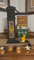 Fall Family Football Insert for Mini Interchangeable Posts