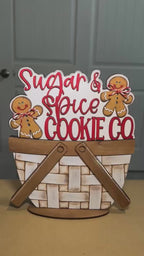 Sugar and Spice Cookie Co Insert for the flower Basket DIY Kit