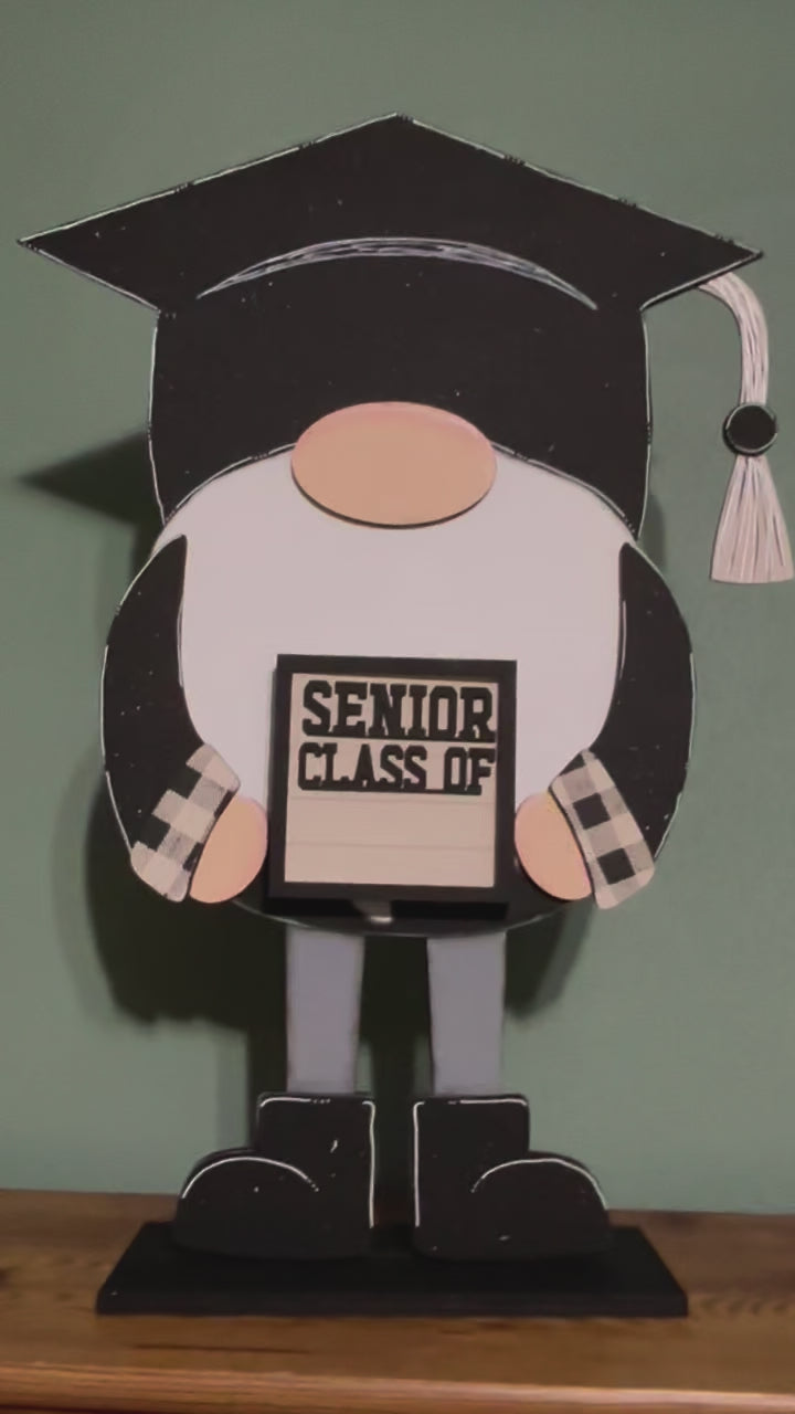 Standing Gnome Graduation Add On