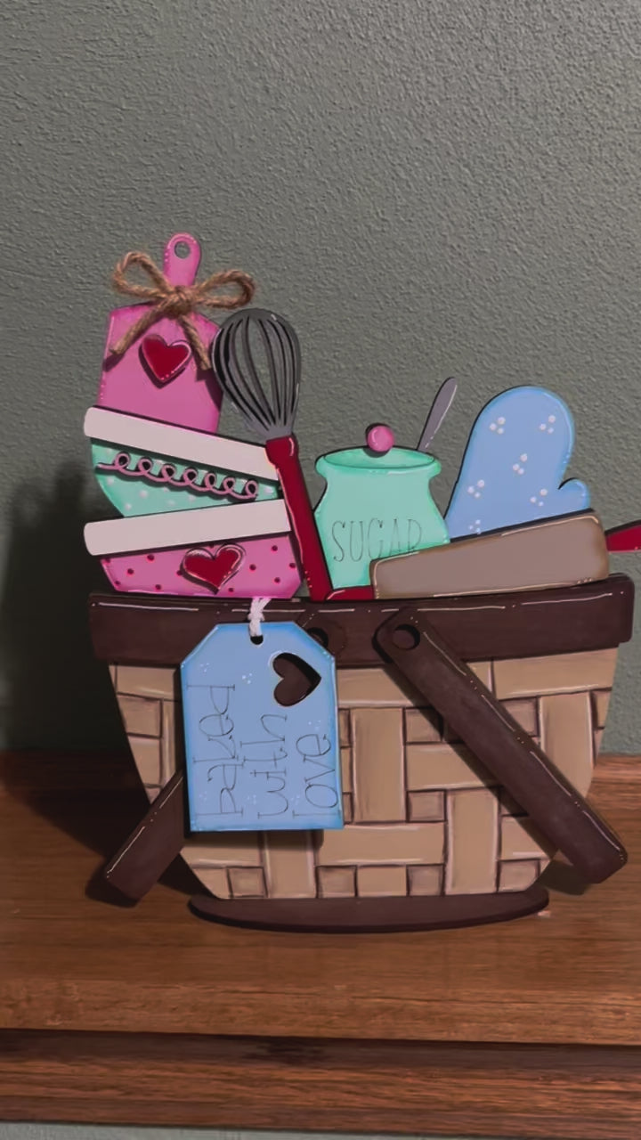 Baking Spirits Bright Insert for the Interchangeable Flower Basket