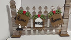 Interchangeable Home Sweet Home Mini Banners for Picket Fence or Hello Sign