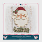 DIY Santa Door Hanger, Wood Paint Kit 10 in & 16 in, Laser Etched