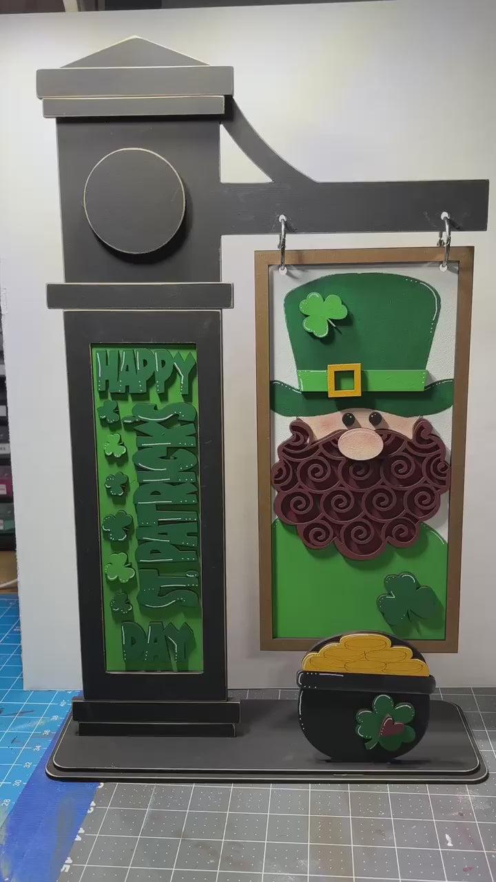 St. Patrick's Day Insert for Mini Interchangeable Posts