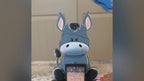 Donkey with 12 Interchangeable Seasonal Hats, Insert and tile holder, Season DIY Decor