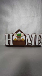 St Patricks Moose with Coins Insert for the Flower Basket DIY Kit