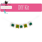 St. Patrick's Day Tiered Tray Set , DIY Tiered Tray, Shelf Sitter - RusticFarmhouseDecor
