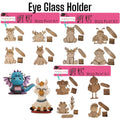 Standing Animals Eyeglass Holder with Tile and Holder - RusticFarmhouseDecor