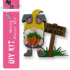Standing Easter Bunny Gnomes - Set of 5 - RusticFarmhouseDecor