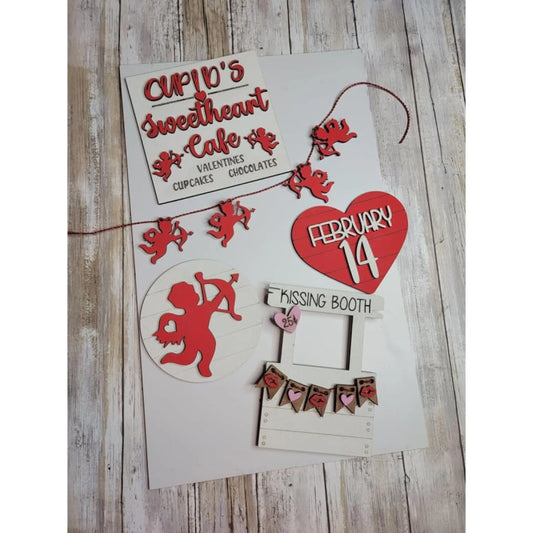 Sweetheart Cafe Tiered Tray Set - DIY - RusticFarmhouseDecor