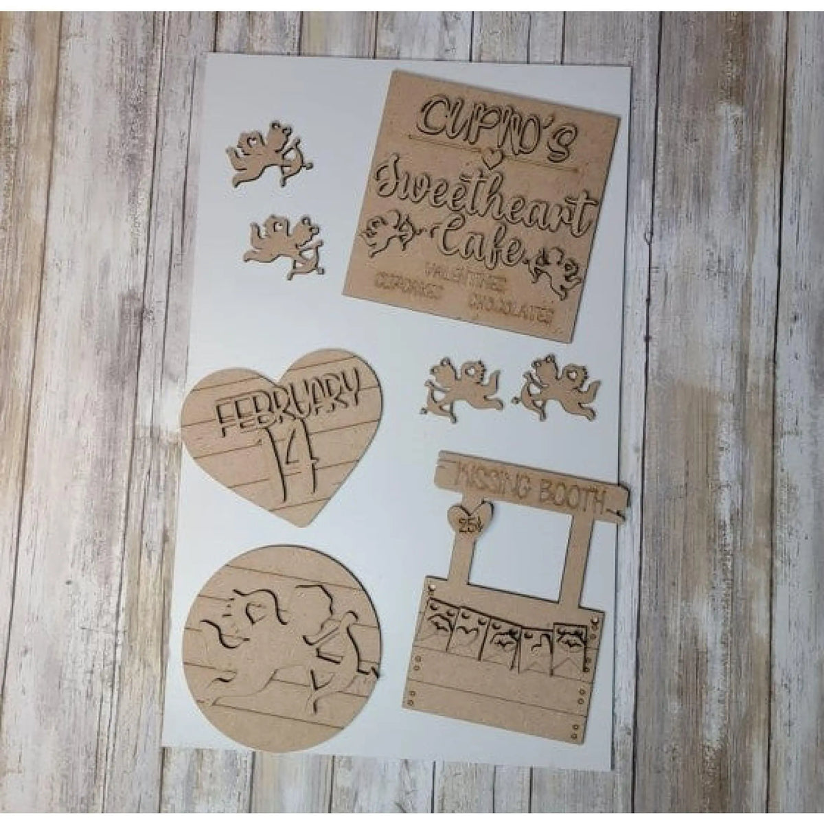 Sweetheart Cafe Tiered Tray Set - DIY - RusticFarmhouseDecor