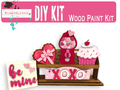 Valentines XOXO insert - Interchangeable House or Tiered Tray Decor - RusticFarmhouseDecor