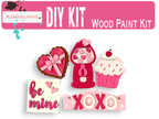 Valentines XOXO insert - Interchangeable House or Tiered Tray Decor - RusticFarmhouseDecor