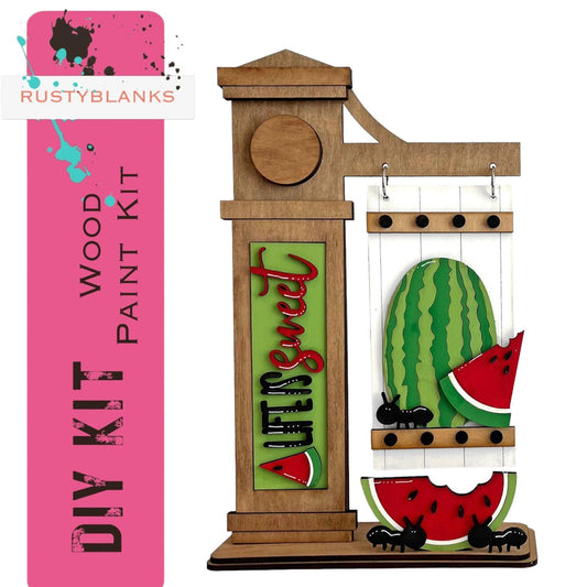 Watermelon Inserts for the Mini Interchangeable Post - RusticFarmhouseDecor