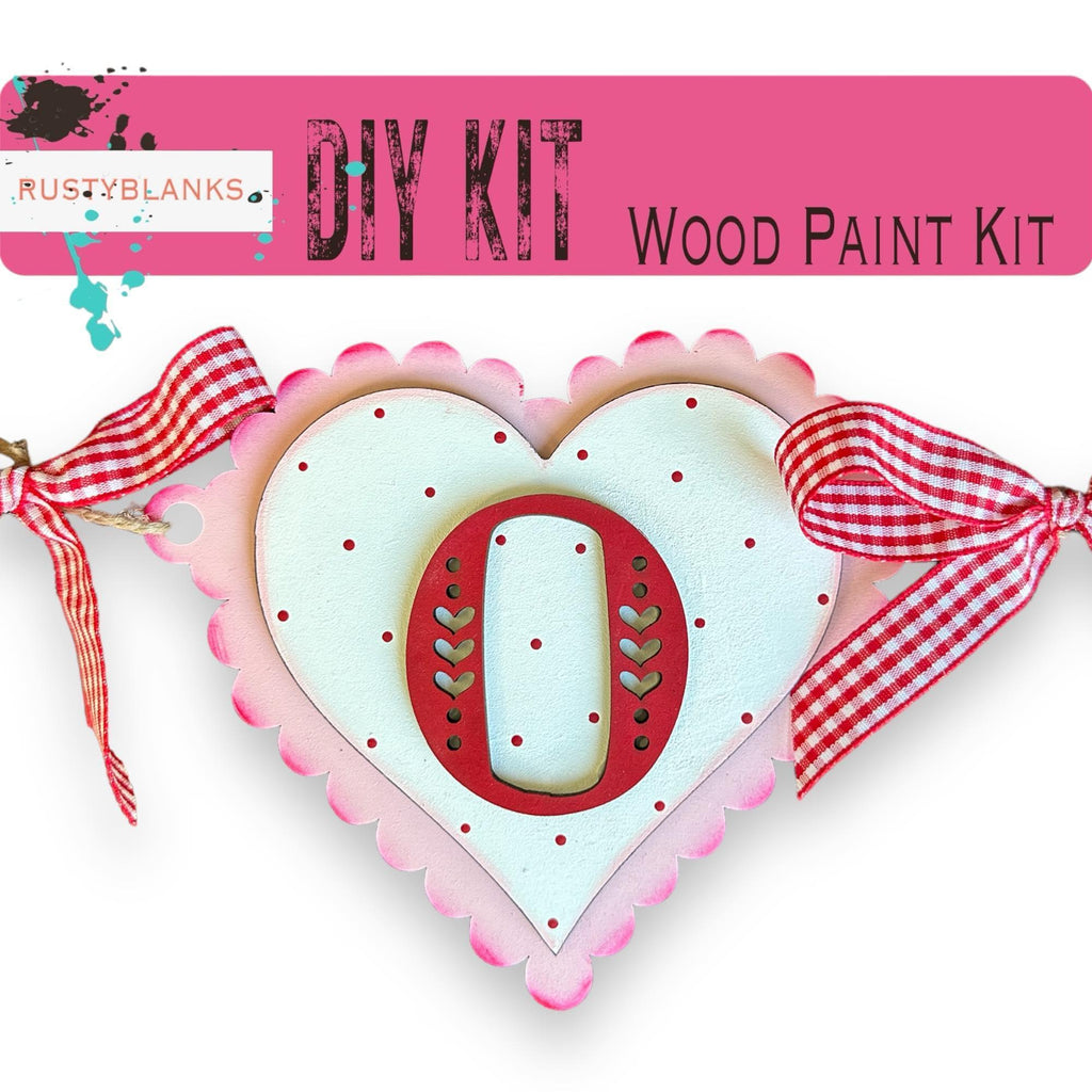 XOXO Valentine's Day Banner - RusticFarmhouseDecor