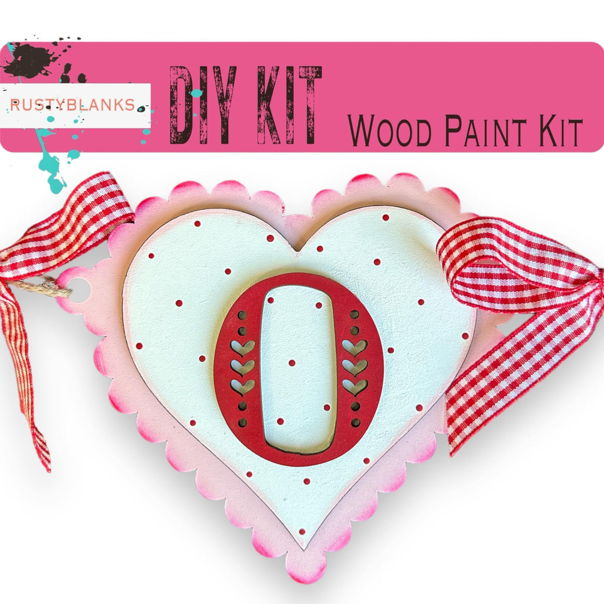 XOXO Valentine's Day Banner - RusticFarmhouseDecor