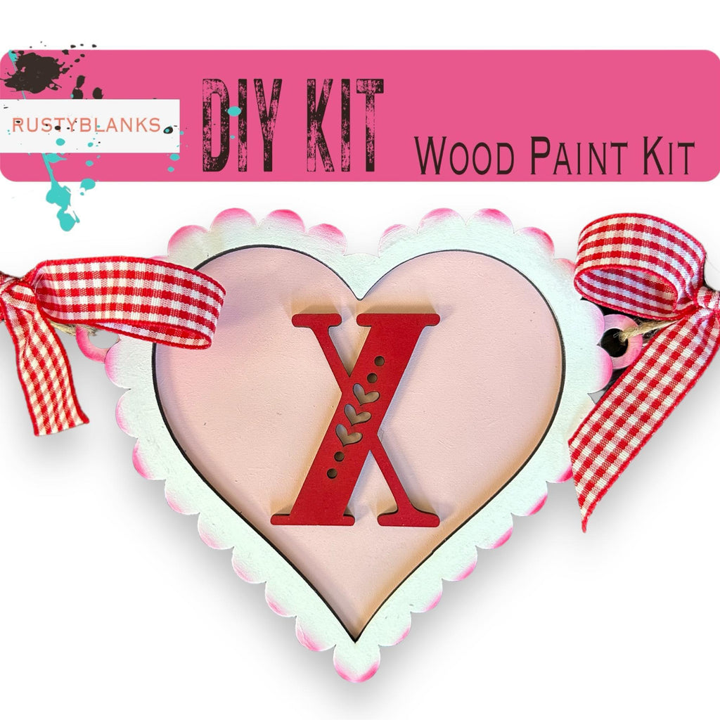 XOXO Valentine's Day Banner - RusticFarmhouseDecor