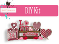 Be Mine Valentine for our Interchangeable Inserts for our Window or House DIY Kit - RusticFarmhouseDecor