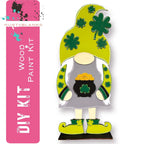 Standing Gnome St Patricks Add On - RusticFarmhouseDecor