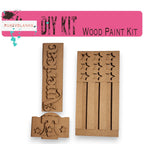 America Patriotic Insert for Mini Interchangeable Posts - RusticFarmhouseDecor
