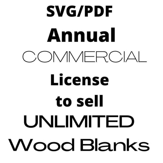 Annual Commercial Unlimited License - RusticFarmhouseDecor