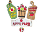 Apple Farm Insert - DIY Interchangeable Inserts - Tiered Tray Deco - RusticFarmhouseDecor