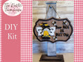 Bee Nice or Buzz Off Door Hanger - RusticFarmhouseDecor