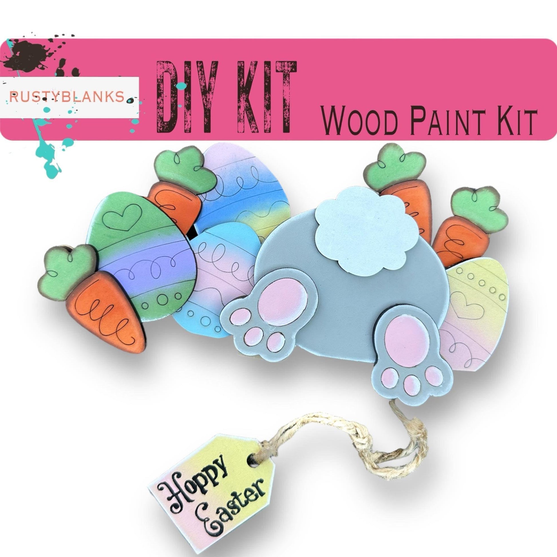 Bunny Butt Insert for the Interchangeable Flower Basket - RusticFarmhouseDecor