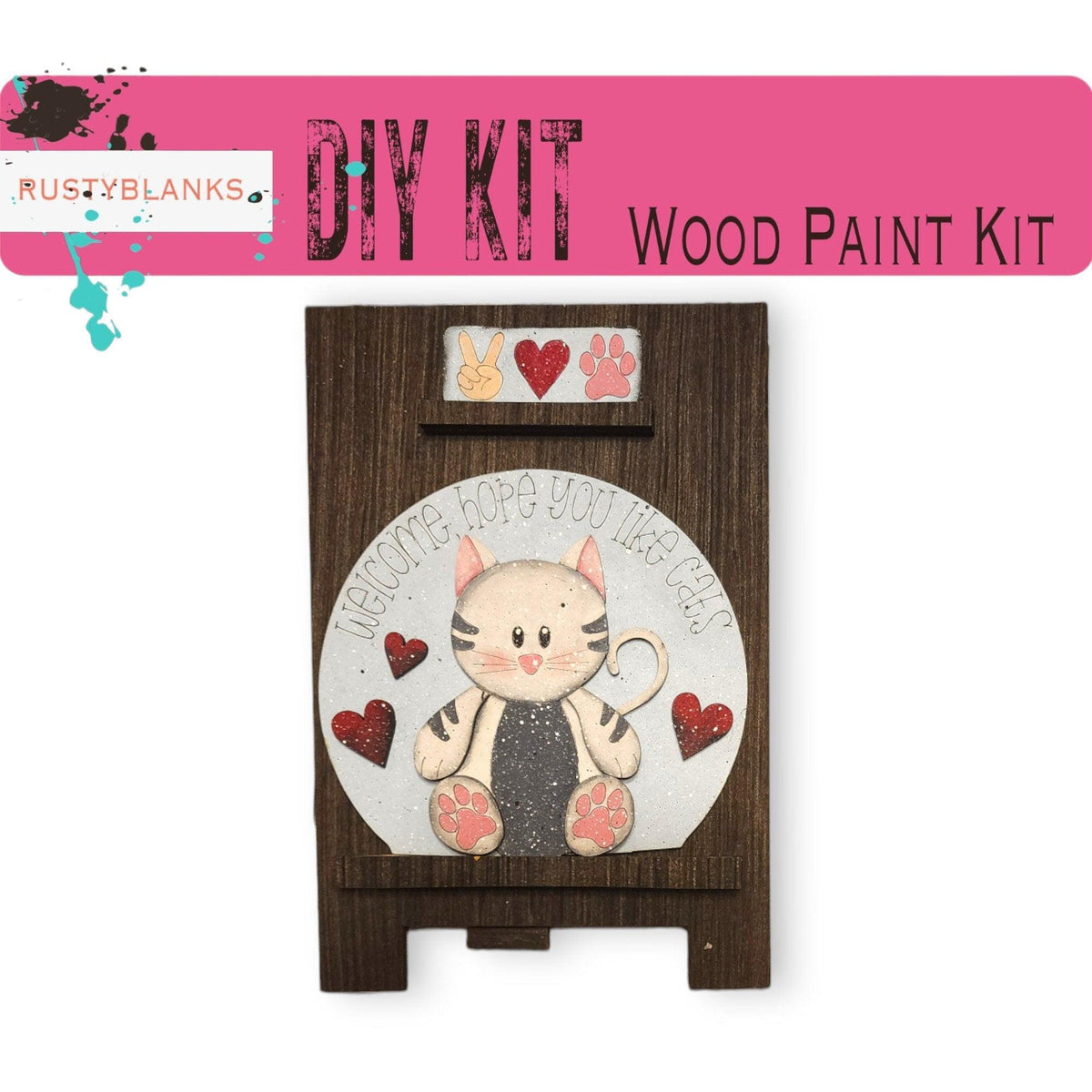 Cat Insert for Snow Globe DIY Interchangeable Decor, Gift for Her - RusticFarmhouseDecor