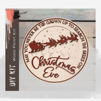 Christmas Door Hanger , May you never be to old to search the skies on Christmas Eve - RusticFarmhouseDecor