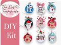 Christmas Holiday Ornament Bundle - RusticFarmhouseDecor